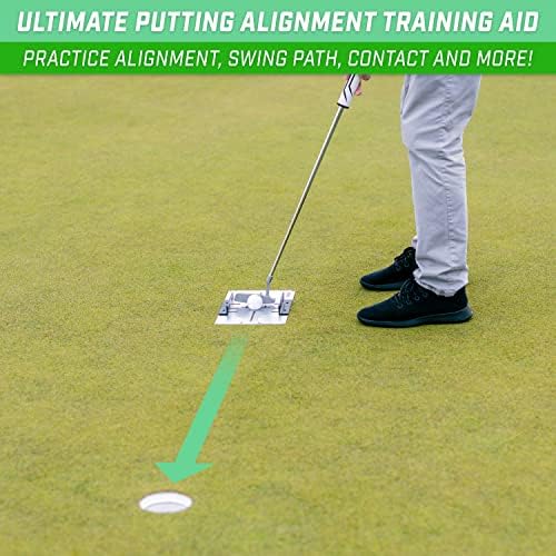 GoSports Golf Putting Alignment Stencil and Gate Set - Image 2