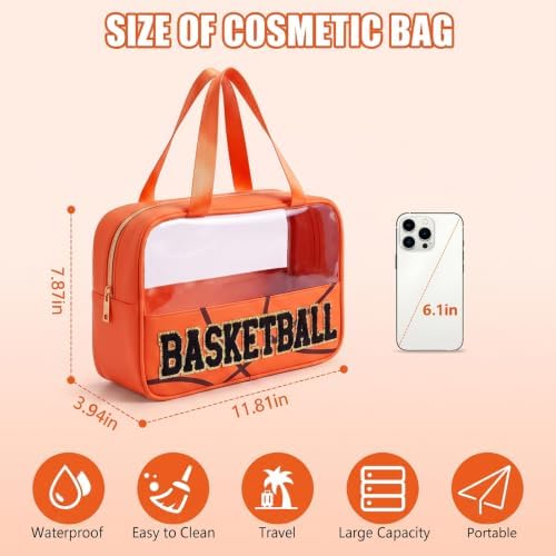 Basketball Makeup Bag, Basketball Gifts - Image 2