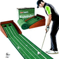 Putting Green Indoor, 9.8 FT Golf Mat Automatic Ball Return by Unknown
