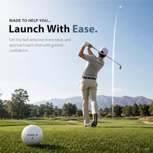 AVAVE Soft Core Golf Balls, Low Compression Golf Balls - Image 4