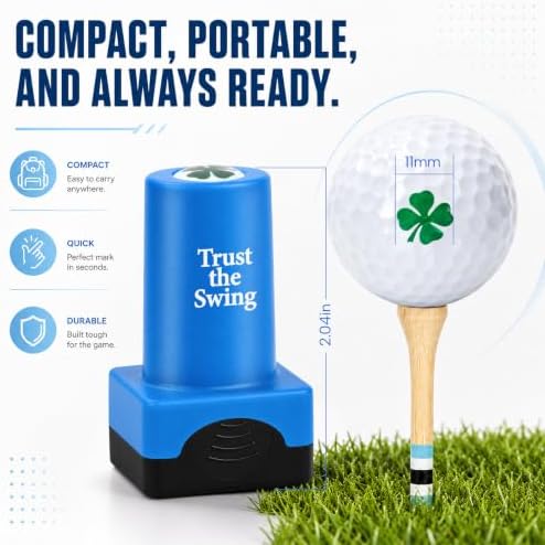 Golf Ball Stamp Marker – Self-Inking Stamper - Image 5