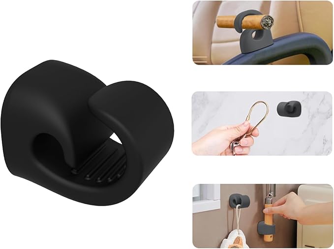 Golf Cart Accessories, Silicone Magnetic Holder, Compact Stand, Sleek & Convenient Hook for Golfing, Grilling, Travel, Indoors and Outdoors Use