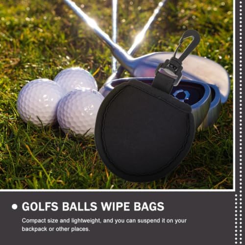 2pcs Portable Golf Pouch with Neoprene Material and Lightweight Design - Image 4