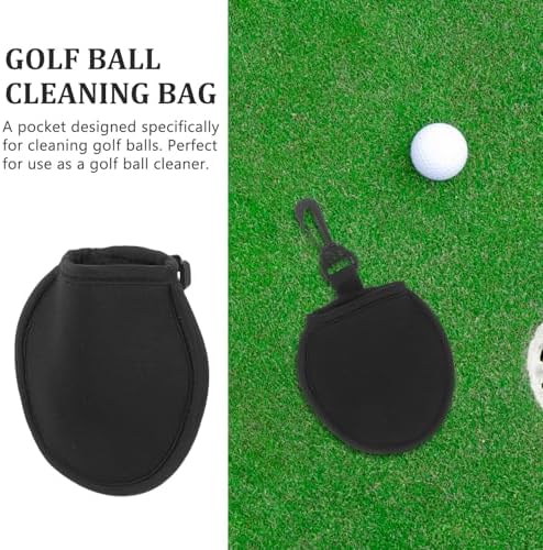 OSALADI Portable Golf Ball Cleaning Pouch, Nylon Protector - Image 3