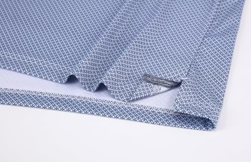 Alex Vando Mens Golf Shirt Moisture Wicking Classic Print Golf Shirts - Image 5
