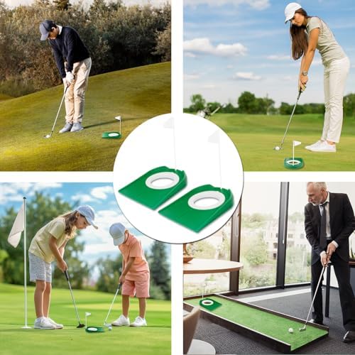 opasyo Putting Green Indoor Set 2pcs Golf Putting Cup - Image 7