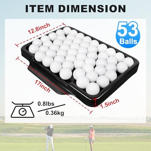 Golf Ball Tray with 18 Foam Golf Balls - Image 3