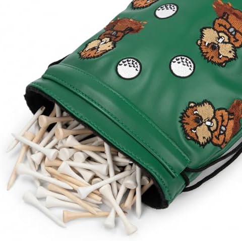 Valuables Pouch Funny Golf Ball Pouch Bag w/Drawstrings - Image 3