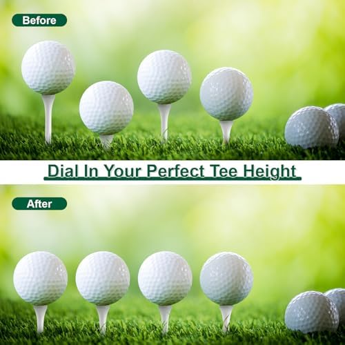 Beautist Aluminum Adjustable Golf Tee Height Setter Tool - Image 4