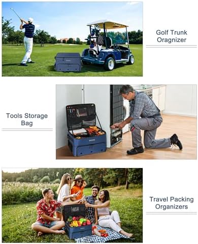 Golf Trunk Organizer, 2-Layer Storage - Image 6