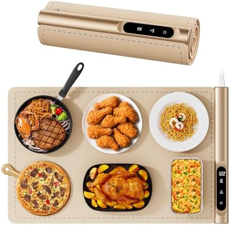 Newise Warming Mat for Food, Electric Warming Tray, 6 Temp by Unknown