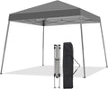 10x10FT Slant Leg Pop Up Canopy Tent, Portable Outdoor Shelter | 10x10FT Base by Oneofics