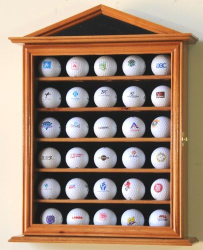 sfDisplay.com, LLC. Golf Ball Display Case Holder Cabinet Wall Rack Stand by SFDisplay