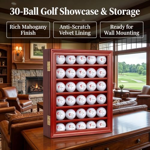 DisplayGifts Golf Ball Display Case - Image 2