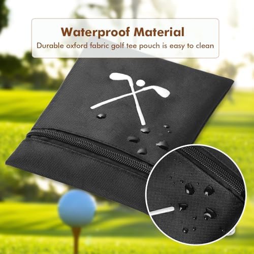 Golf Tee Bag, Waterproof Golf Tee Pouch - Image 2