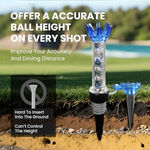 VEASAERS Golf Tees Plastic Magnetic 2/4/8/12 Pack - Image 4