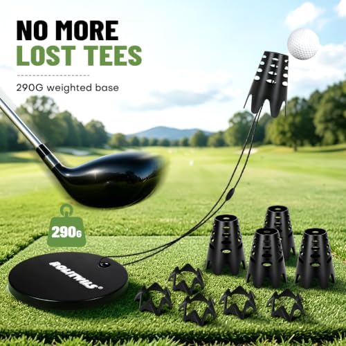 Golf Simulator Tees, Golf Mat Tees - Image 2