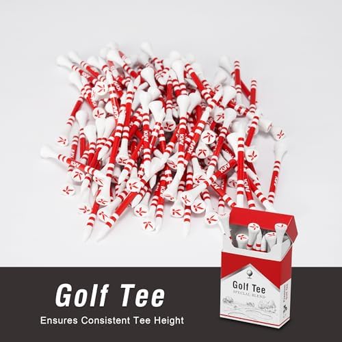 KVV Bamboo Golf Tees – 18-Pack in Cigarette-Style Case, 3-1/4 Inch - Image 4