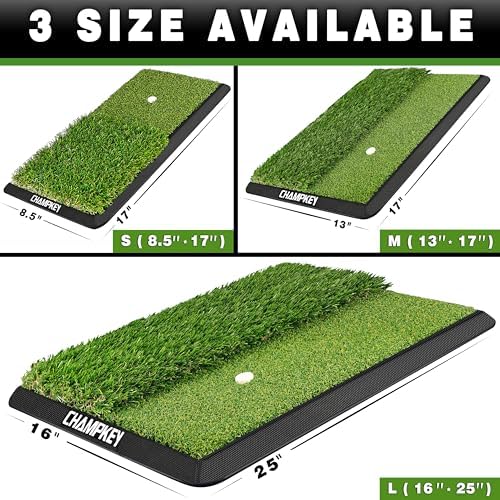 CHAMPKEY Dual-Turf Golf Hitting Mat | Come - Image 5