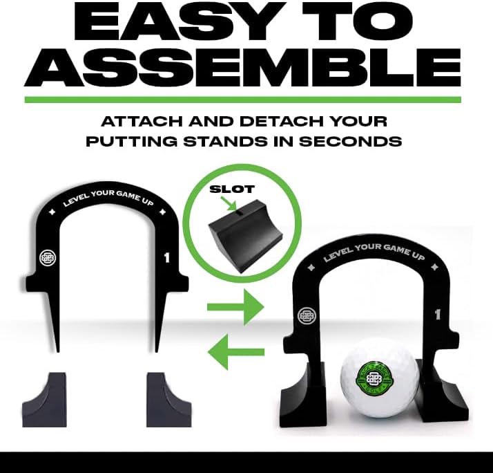 BACK 2 BASICS GOLF Putting Gate Alignment Stand - Image 2