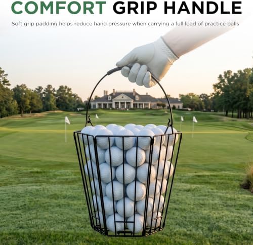 DURARANGE Foldable Golf Ball Basket, 100-Ball Capacity - Image 5