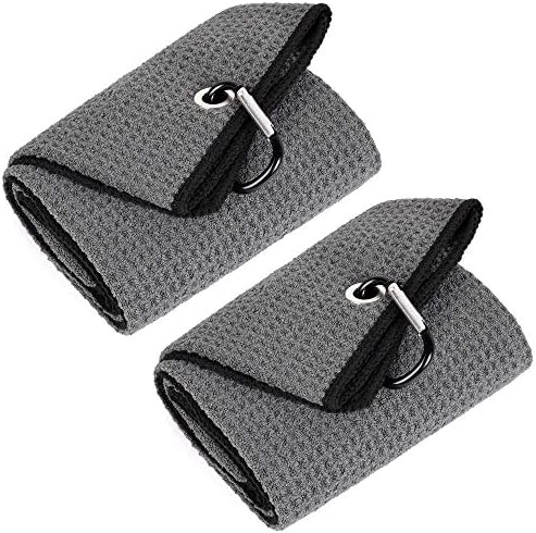 Mile High Life Tri-fold Golf Towel | 16" X 24" | Premium Microfiber Fabric | by MileHighLife