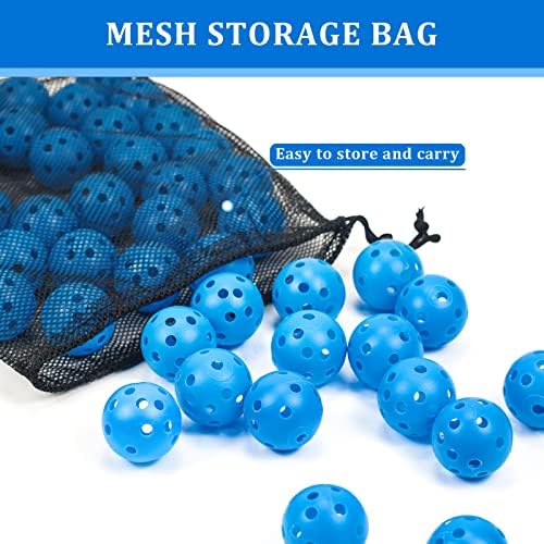 Plastic Golf Balls Practice Limited Flight Golf Training Ball Hollow Swing - Image 4
