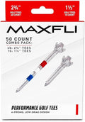 Maxfli USA Performance Golf Tees, Low Drag Design by Maxfli