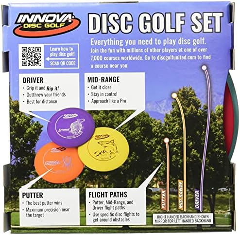 Innova Disc Golf Set – Driver, Mid-Range & Putter, Comfortable DX Plastic - Image 2