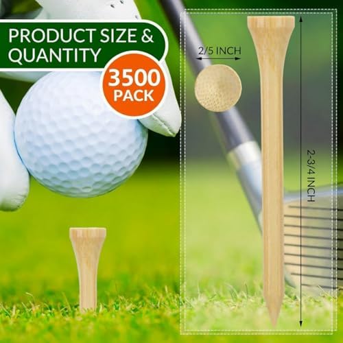 Mudder Bamboo Golf Tees Bulk - Image 2