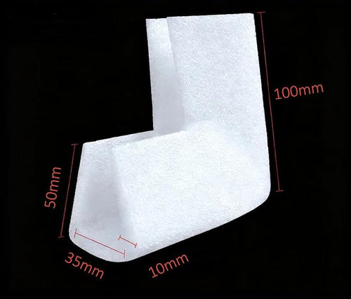 12PACK Foam Corner Protectors,Protectors for Shipping Moving Packaging, Protection Cushioning Foam Sets Furniture Corner and Edge Safety Bumpers for Photo Mirror TV Frame Edge
