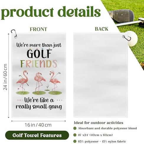 Funny Golf Towel Women - Image 2