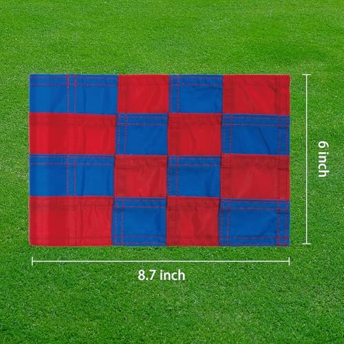AZCOVER 3 Pack Checkered Golf Flag 8x6 Inch - Image 4