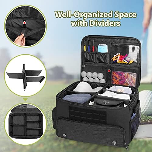GOBUROS Golf Trunk Organizers for Car Truck SUV, Golf Storage Bag for Men - Image 2