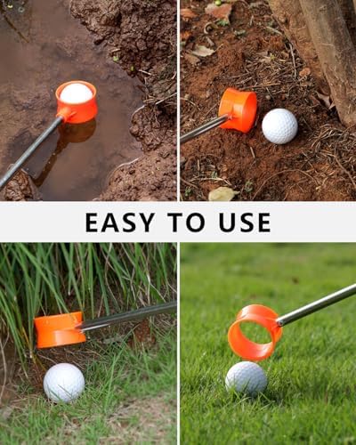 Telescopic Golf Ball Retriever | Picker Upper Tool | Premium Stainless Steel & - Image 3