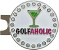 Giggle Golf Happy Hour Bling Golf Ball Marker by GiggleGolf