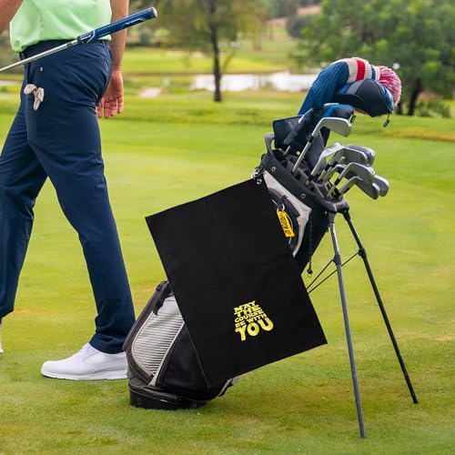 ZEETY Funny Golf Towel, Waffle Microfiber Golf Bag Towel - Image 4