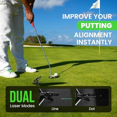FINGER TEN Golf Laser Training Aid Target Alignment Tool - Image 2