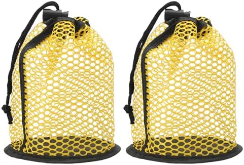 Golf Ball Storage Bag Nylon Mesh Golf Pouch by YELARXI