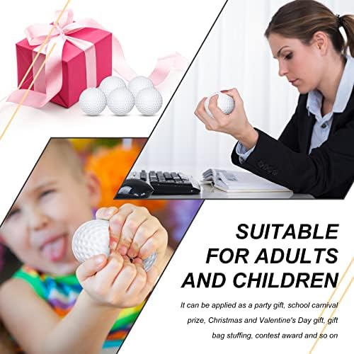 Zubebe Mini Golf Ball Bulk 2.5 Inch Golf Party Favor, 100 Pack - Image 5