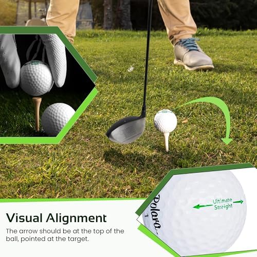 Polara Self-Correcting Golf Balls, Soft Feel, Straighter Flight - Image 5