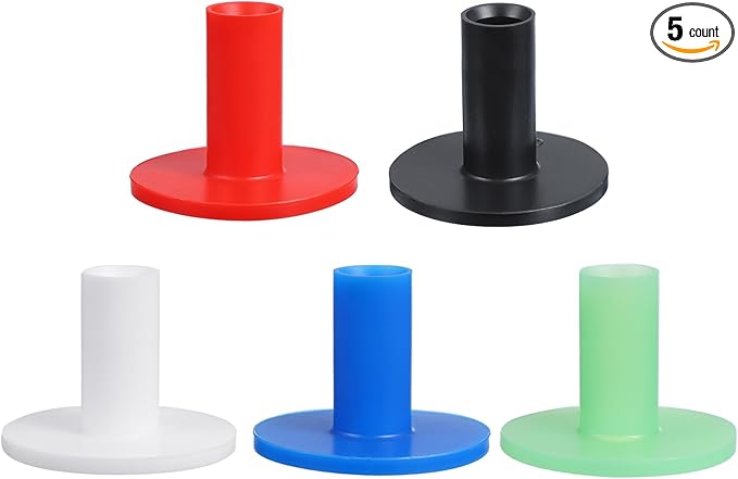 PATIKIL Rubber Golf Tees, Tall Practice Training Driving Range Tee Stable Ball Holder
