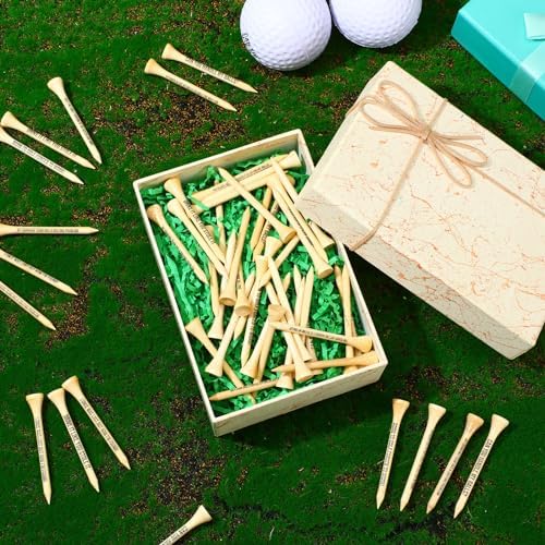 Hollowfly Funny Golf Tees 2-3/4 in Bamboo Golf Gifts - Image 4