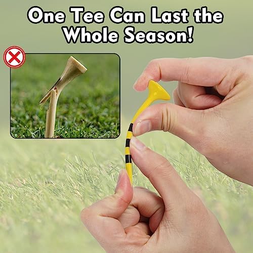 Golf Tees Plastic, Unbreakable Golf Tee 3 1/4" - Image 2