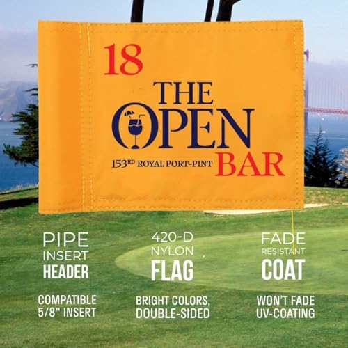 Golf Flag 8x6 Inch – 420D Nylon Double-Sided Mini Pin Flag - Image 5