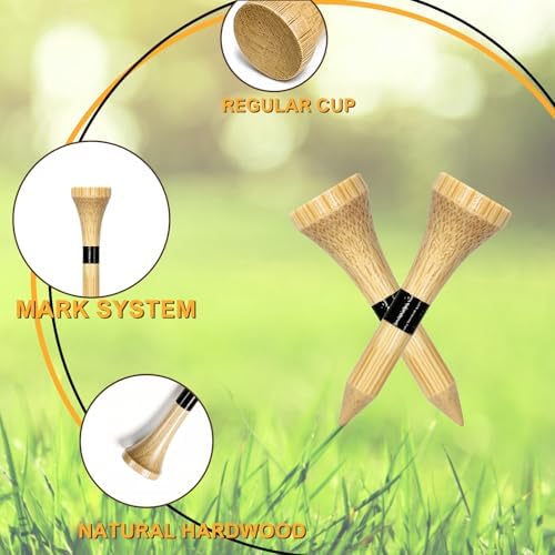 Wooden Golf Tees 3-1/4", 1-1/2" Available - Image 5