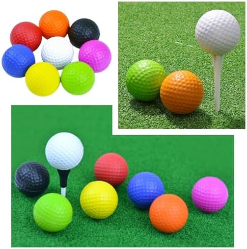 10 Pack Pu Foams Golf Practice Ball Realistic Feel Flight Training Ball - Image 2