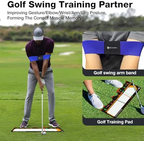 Golf Training Mat for Beginners | Posture Assistance and Entry-Level Stance - Image 2