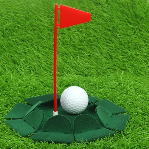 HOW TRUE 2 PCS All-Direction Golf Putting Cup Golf Practice Hole Cup Surface - Image 6