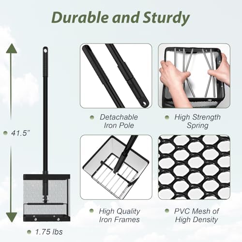 SAPLIZE Golf Ball Picker Upper, Turf-Friendly Design, No Bending Over, Quickly - Image 6